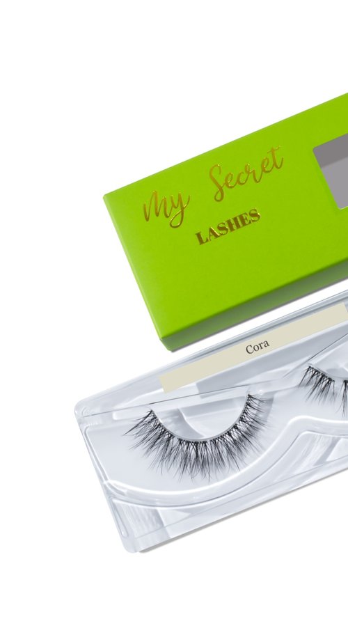 CORA - Subtle Elegance for a Naturally Glamorous Look - DIY Eyelash Extensions