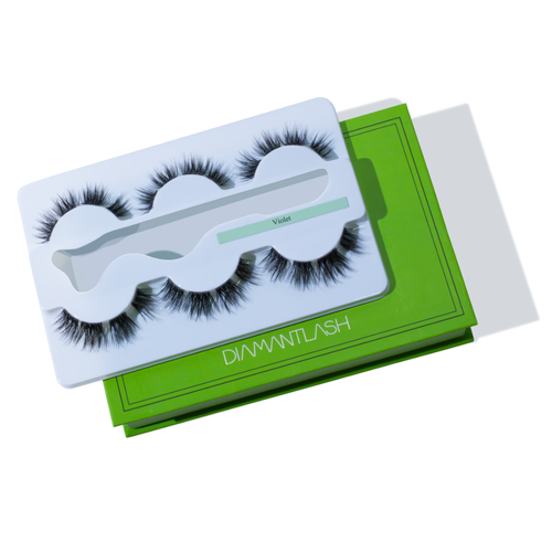 VIOLET - Short-Medium Length Volume for a Dramatic Yet Daily Look - DIY Eyelash Extensions