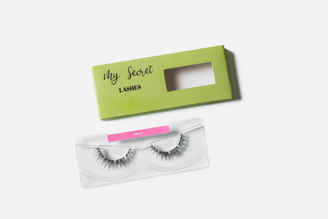 MAYA - Natural Short Lashes for an Elegant Daily Look - DIY Eyelash Extensions