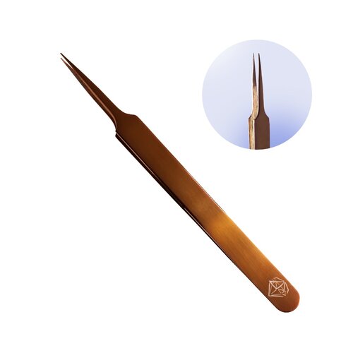 Straight Gold Tweezers