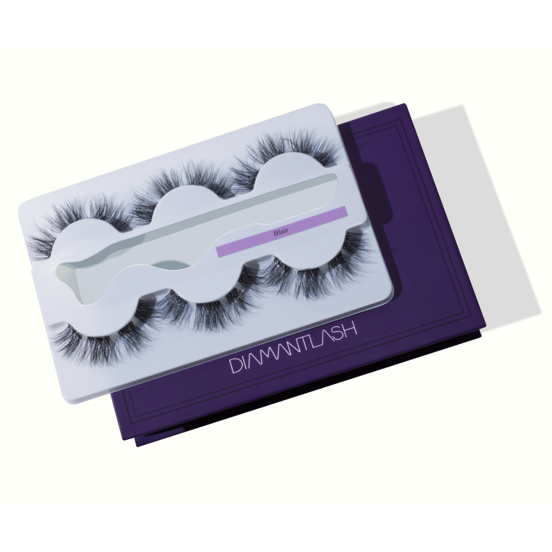 BLAIR - Natural Flare with Crisscross Pattern for Day-to-Night Elegance - DIY Eyelash Extensions