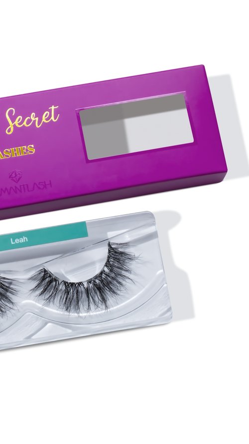 LEAH - Long, Fluffy, and Spiky for a Naturally Voluminous Look - DIY Eyelash Extensions